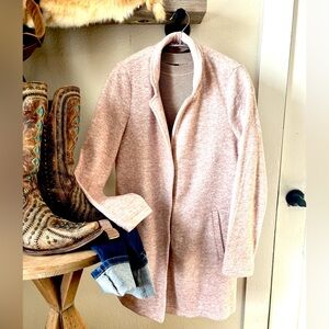 Vero Moda Blush Knit Lightweight Jacket